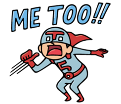 Do your best. Hero. Season 7 ( English ) sticker #13648576