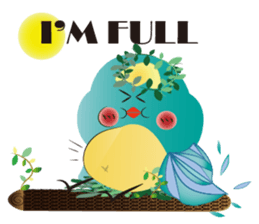 Happy Bird place sticker #13648871