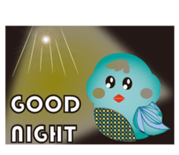 Happy Bird place sticker #13648875