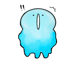 The one which melted in blue sticker #13649050