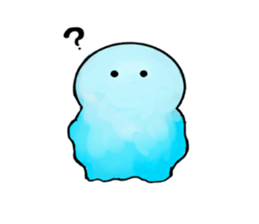 The one which melted in blue sticker #13649051