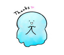 The one which melted in blue sticker #13649052