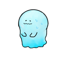 The one which melted in blue sticker #13649061