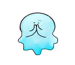 The one which melted in blue sticker #13649062