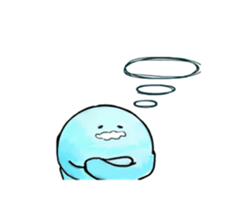 The one which melted in blue sticker #13649066