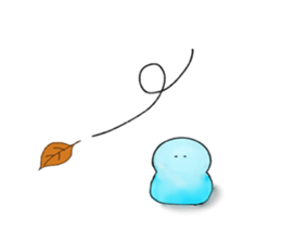 The one which melted in blue sticker #13649067