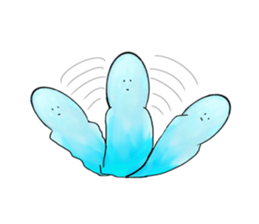 The one which melted in blue sticker #13649069