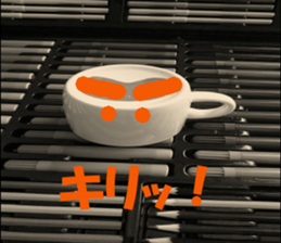 Tea time by gokumochi sticker #13649125