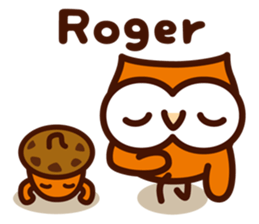 Happy OWL Hoo_Compassion_English_ver sticker #13649432