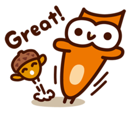 Happy OWL Hoo_Compassion_English_ver sticker #13649447