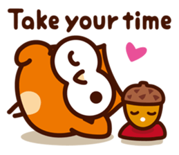 Happy OWL Hoo_Compassion_English_ver sticker #13649452