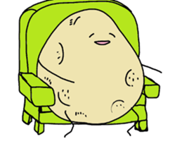 COUCH POTATOES sticker #13649792