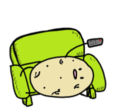 COUCH POTATOES sticker #13649793