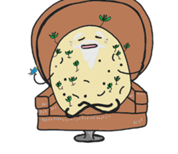 COUCH POTATOES sticker #13649796