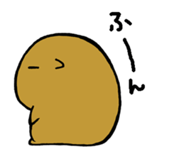 Nagasaki dialect of the capybara -part5- sticker #13650146
