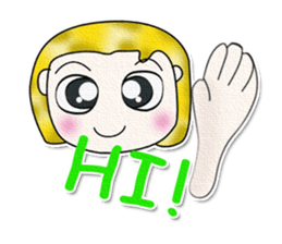 Ha Ha Ha! My name is Tony.^^ sticker #13650225