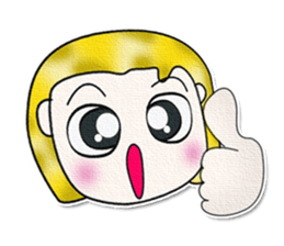 Ha Ha Ha! My name is Tony.^^ sticker #13650231