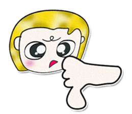 Ha Ha Ha! My name is Tony.^^ sticker #13650243