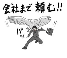 Work hard every day sticker #13650376