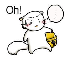 Tin cat2 sticker #13650672