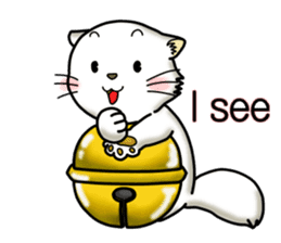 Tin cat2 sticker #13650675