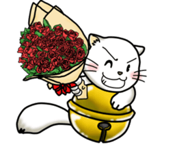 Tin cat2 sticker #13650677