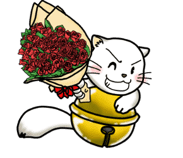 Tin cat2 sticker #13650677