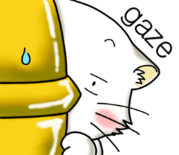 Tin cat2 sticker #13650681