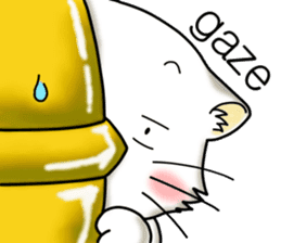 Tin cat2 sticker #13650681