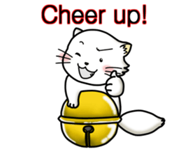 Tin cat2 sticker #13650698