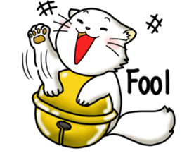 Tin cat2 sticker #13650704