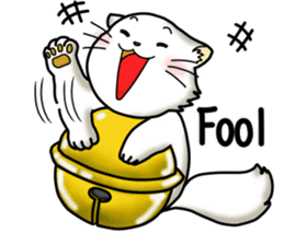 Tin cat2 sticker #13650704