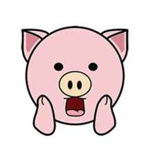 Lazy PIGGy sticker #13650759