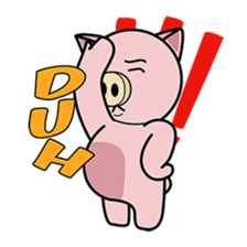 Lazy PIGGy sticker #13650765