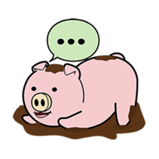 Lazy PIGGy sticker #13650766