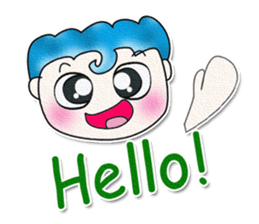 Hi! My name Yamoto. ^__^ sticker #13651046