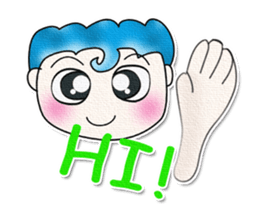 Hi! My name Yamoto. ^__^ sticker #13651049