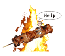 Green onion is cute! sticker #13651505