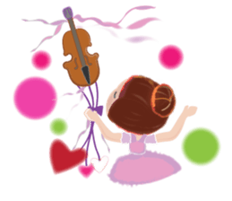 My Little Cello sticker #13651608