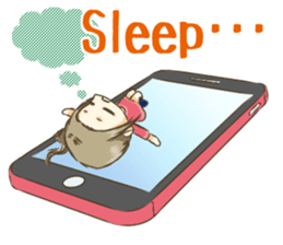 Girl on the Tablet ver.Amacha sticker #13652004