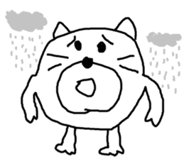 Yanwari cat sticker #13652510