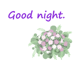 bouquets(Eng) sticker #13652538