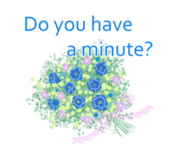 bouquets(Eng) sticker #13652547