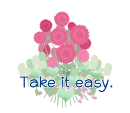 bouquets(Eng) sticker #13652551