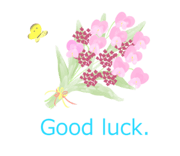 bouquets(Eng) sticker #13652560