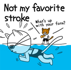 FOR THE SWIMMER Vol.3 English Ver. sticker #13652863