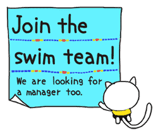 FOR THE SWIMMER Vol.3 English Ver. sticker #13652873