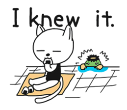 FOR THE SWIMMER Vol.3 English Ver. sticker #13652877