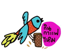Nuchy the mermaid II sticker #13653838