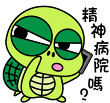 Bad-Mouth Turtle sticker #13654058